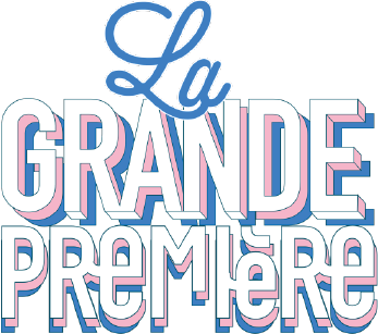 logo de l'evenement la grande premiere pour l'ouverture du domaine de val thorens